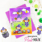 Pink and Main Crafted By Clear Stamp and Die Set