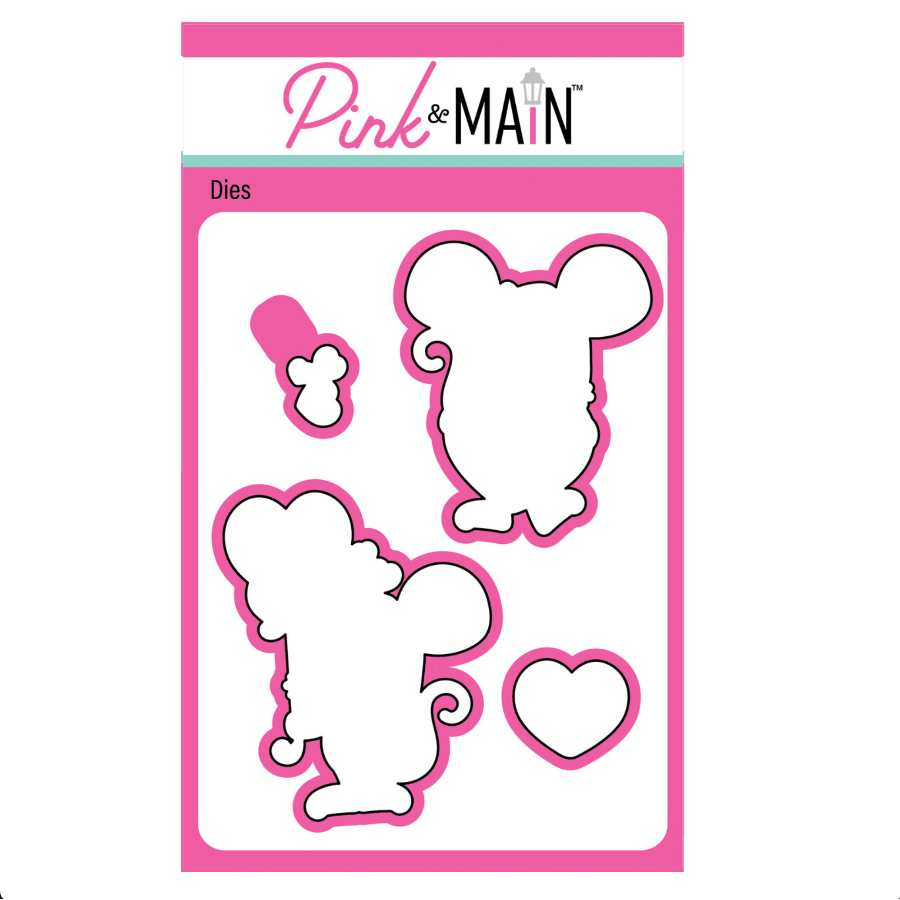 Pink and Main December Mouse Dies pnm814