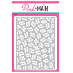 Pink and Main Flip Flops Stencil pms144