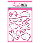 Pink and Main Fluttering By Dies pnm867