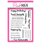 Pink and Main Gum-Believable Clear Stamps pm0863