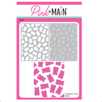 Pink and Main Gummy Bear Stencils pms141