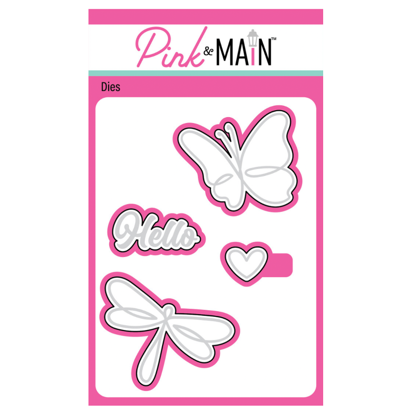 Pink and Main Little Wings Dies pnm869