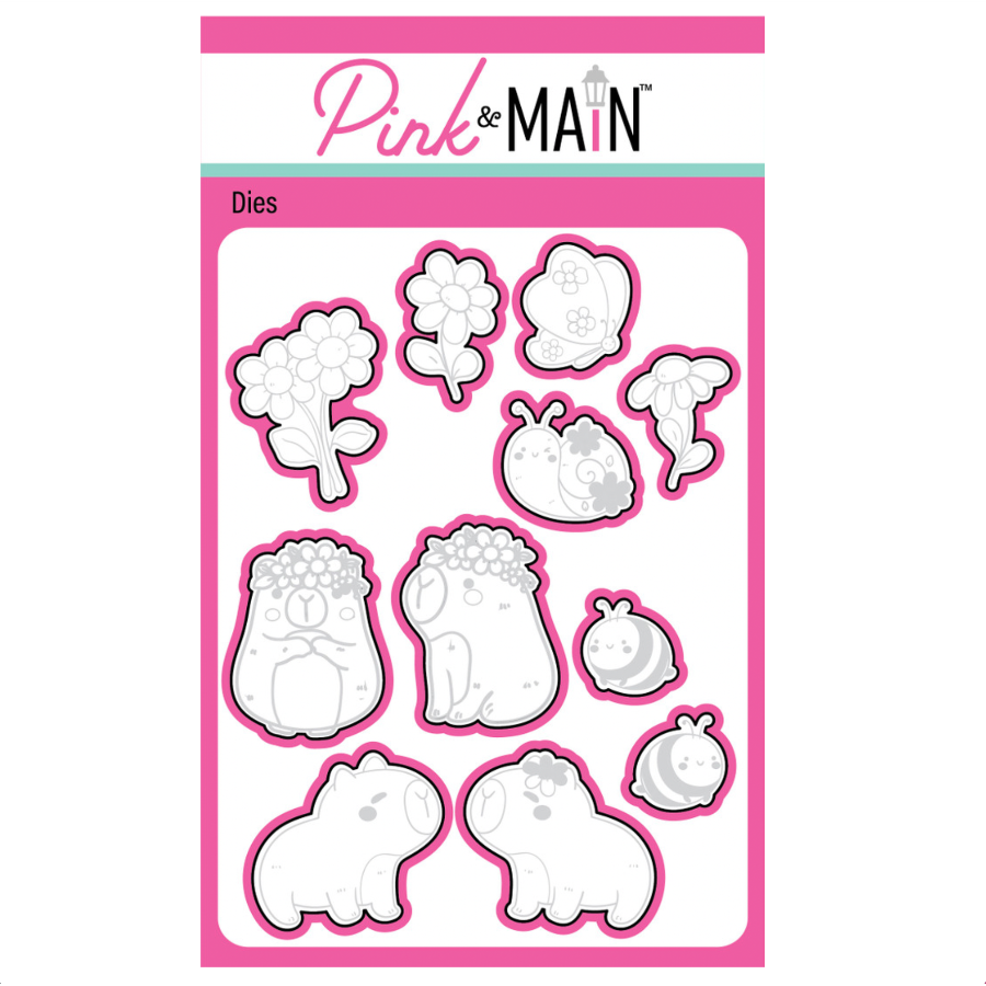 Pink and Main Oh Capy Day Dies pnm835