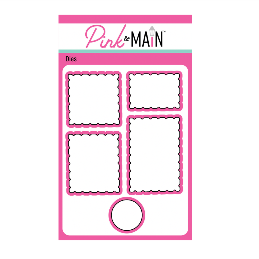 Pink and Main Paradise Postage Stamps and Postage Stamp Dies Set product image 2