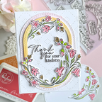 Pinkfresh Studio Beautiful Soul Clear Stamps 272225 Kindness Card