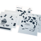 Pinkfresh Studio Bloom And Brew Stencils 306625