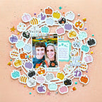 Pinkfresh Studio BooVille 6 x 6 Paper Pack 326026 Fall Festivities