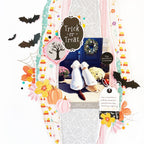Pinkfresh Studio BooVille Rub Ons 326826 Trick Or Treat Pets