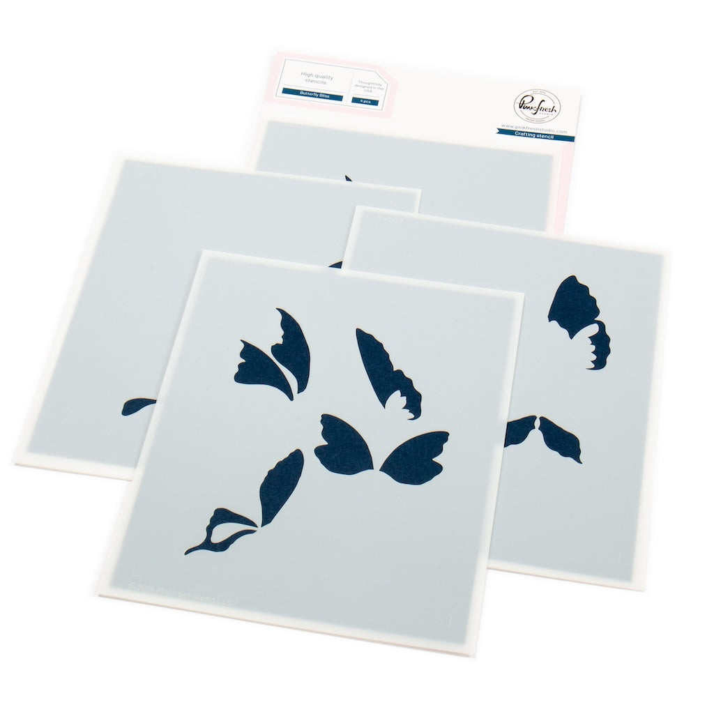Pinkfresh Studio Butterfly Bliss Stencils 273625