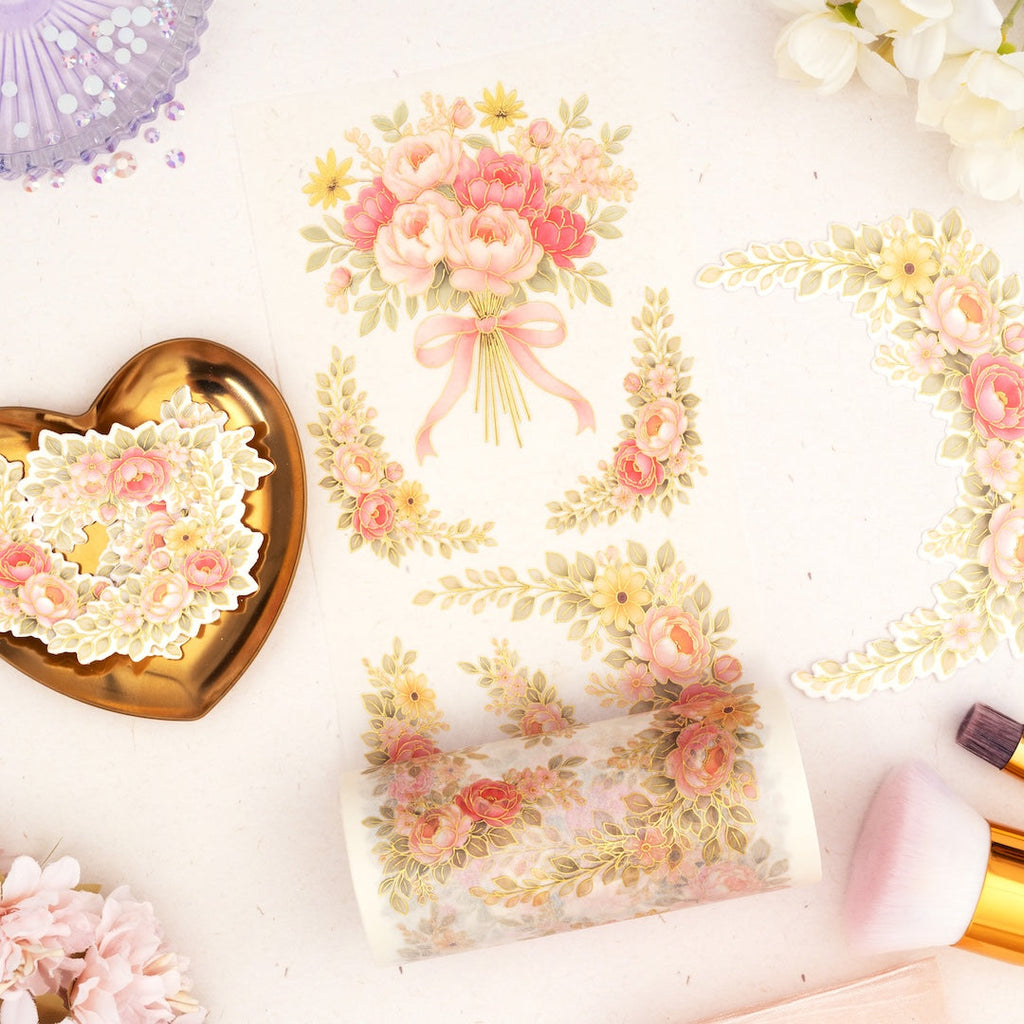 Pinkfresh Studio Celebrate In Blooms Washi 322526