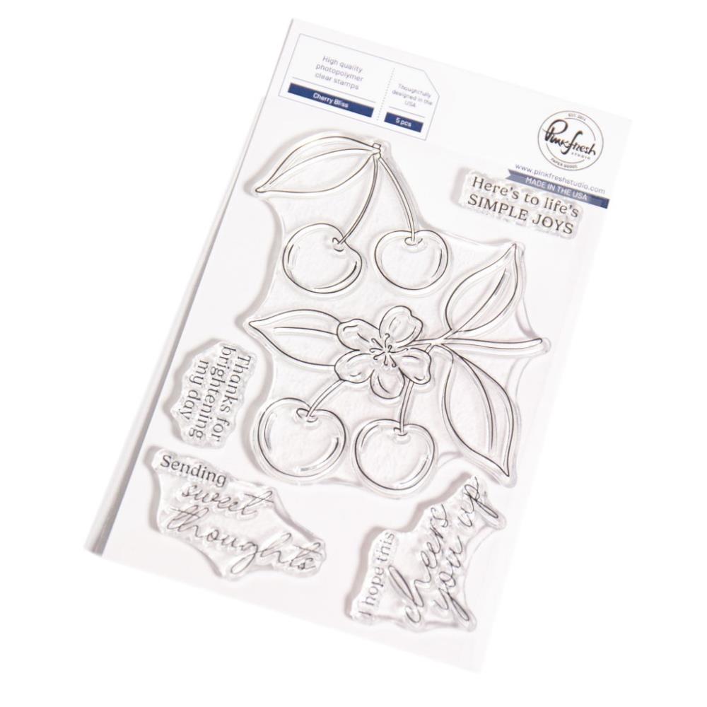 Pinkfresh Studio Cherry Bliss Clear Stamps 267325