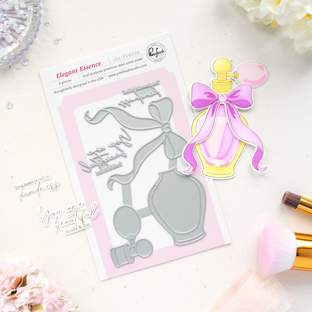Pinkfresh Studio Elegant Essence Press Plates 314226