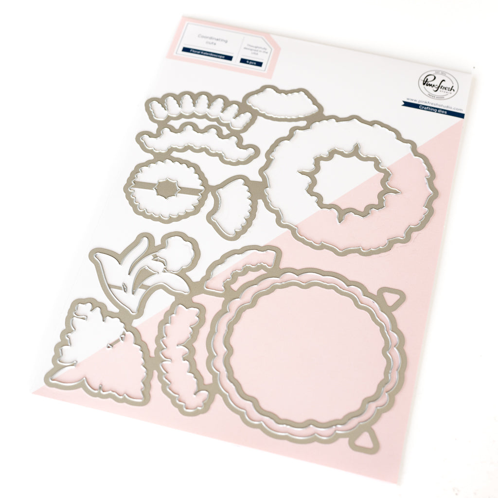 Pinkfresh Studio Floral Kaleidoscope Dies 266225