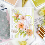 Pinkfresh Studio Fresh Florals Die 268025 Brightening My Day Card | color-code:ALT03