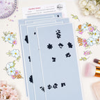 Pinkfresh Studio Garden Grace Clear Stamps Dies Stencils And Washi Tape Bundle 323226 stencils