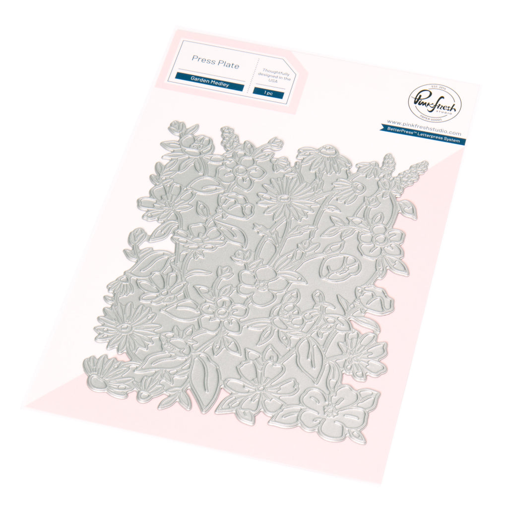 Pinkfresh Studio Garden Medley Press Plates 274025