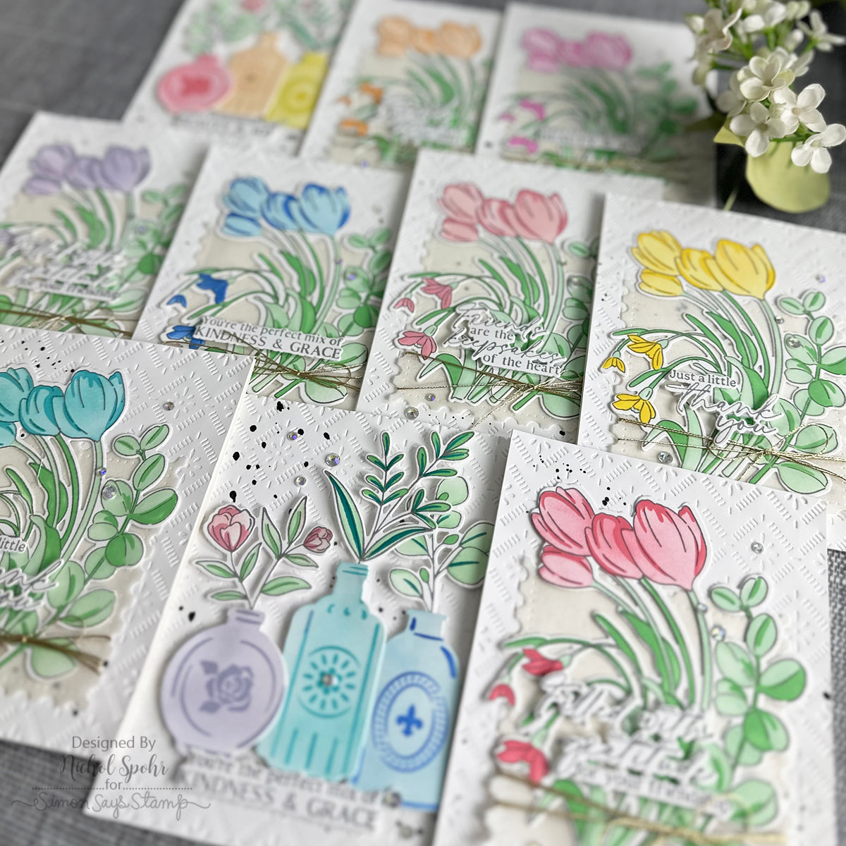 Pinkfresh Studio Keepsakes Of The Heart Press Plates 274425 Mass Producing Cards | color-code:ALT01