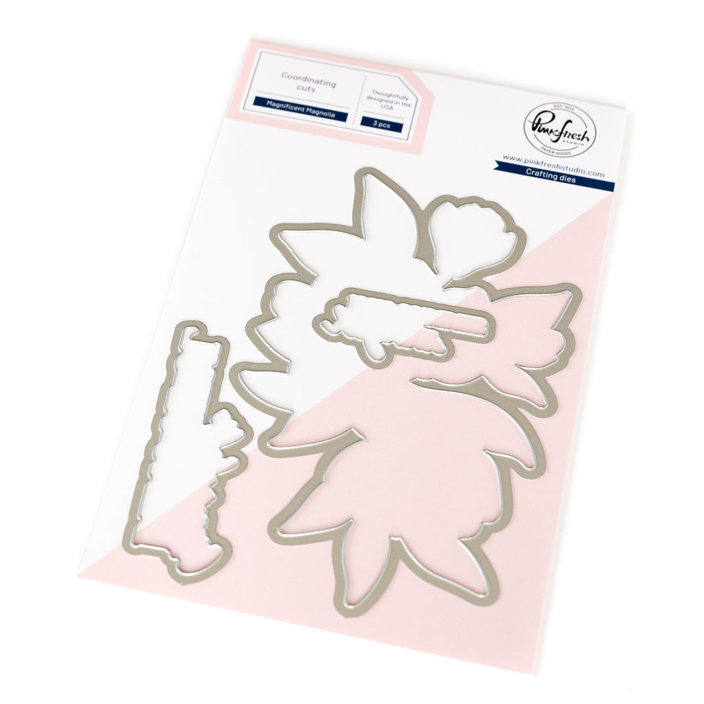 Pinkfresh Studio Magnificent Magnolia Dies 265825