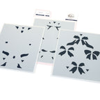 Pinkfresh Studio Ribbon Splendor Stencils 306425