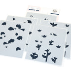 Pinkfresh Studio Rising Wildflowers Stencils 309525