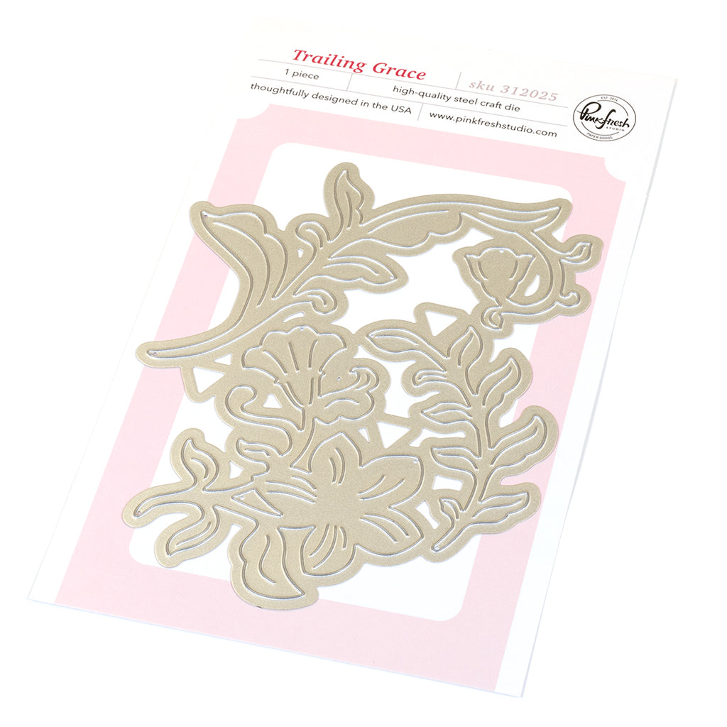 Pinkfresh Studio Trailing Grace Die And Stencils Bundle Product Image