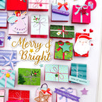 Pinkfresh Studio Very Merry Christmas Ephemera 297725 Handmade Advent Calendar | color-code:ALT03