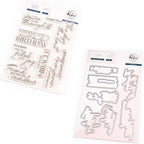Pinkfresh Studio You Are My Rainbow Stamps And Dies Bundle