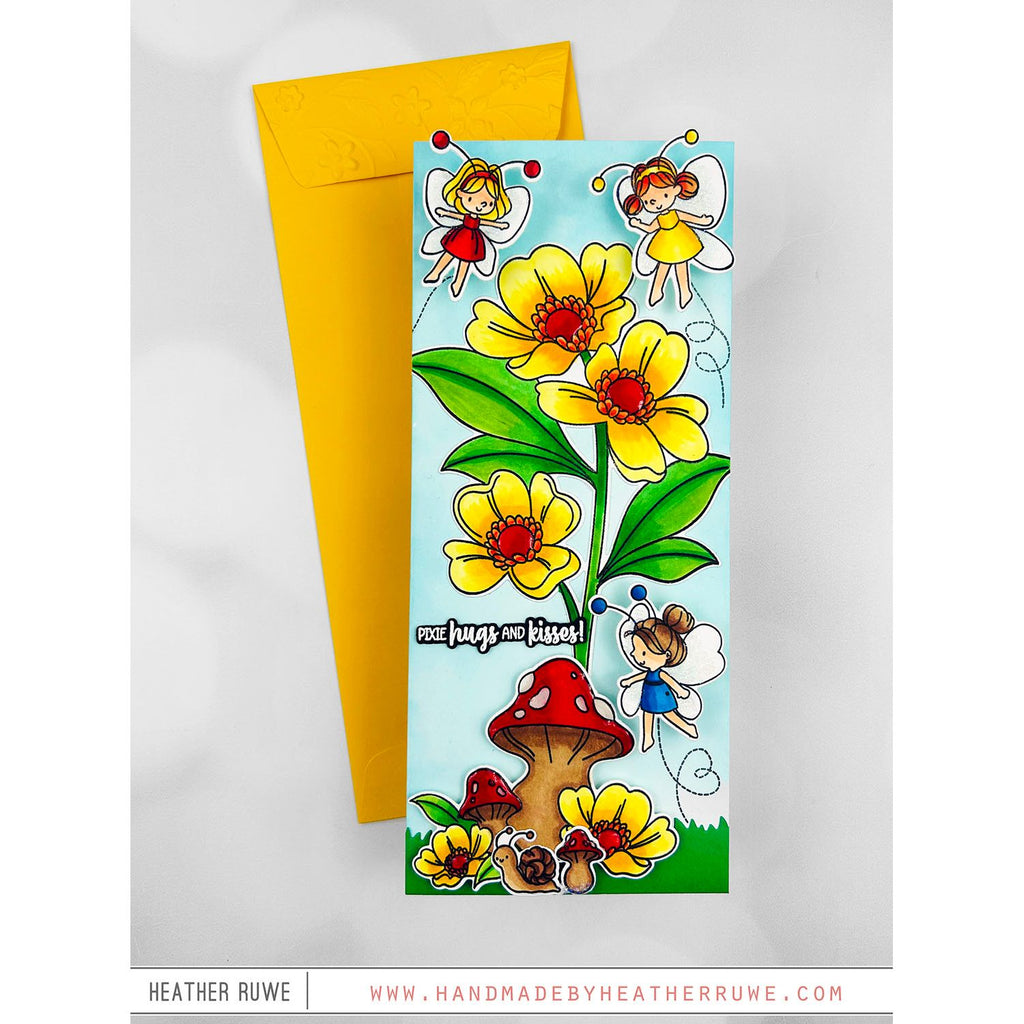 Simon Says Stamp Pixie Dust Wafer Dies 1262sdc To Be Loved Hugs and Kisses Card | color-code:ALT04
