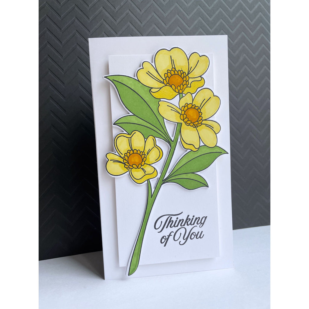 Simon Says Stamp Pixie Dust Wafer Dies 1262sdc To Be Loved Thinking of You Card