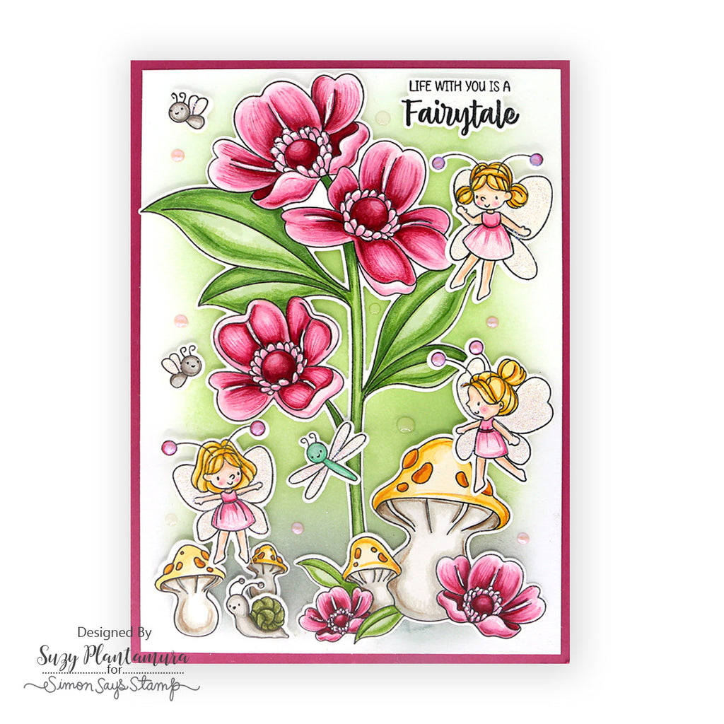 Simon Says Stamp Pixie Dust Wafer Dies 1262sdc To Be Loved Love Card | color-code:ALT03