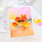 Simon Says Stamps and Dies Plaque Slides Love and Friendship set1148ps Heart to Heart