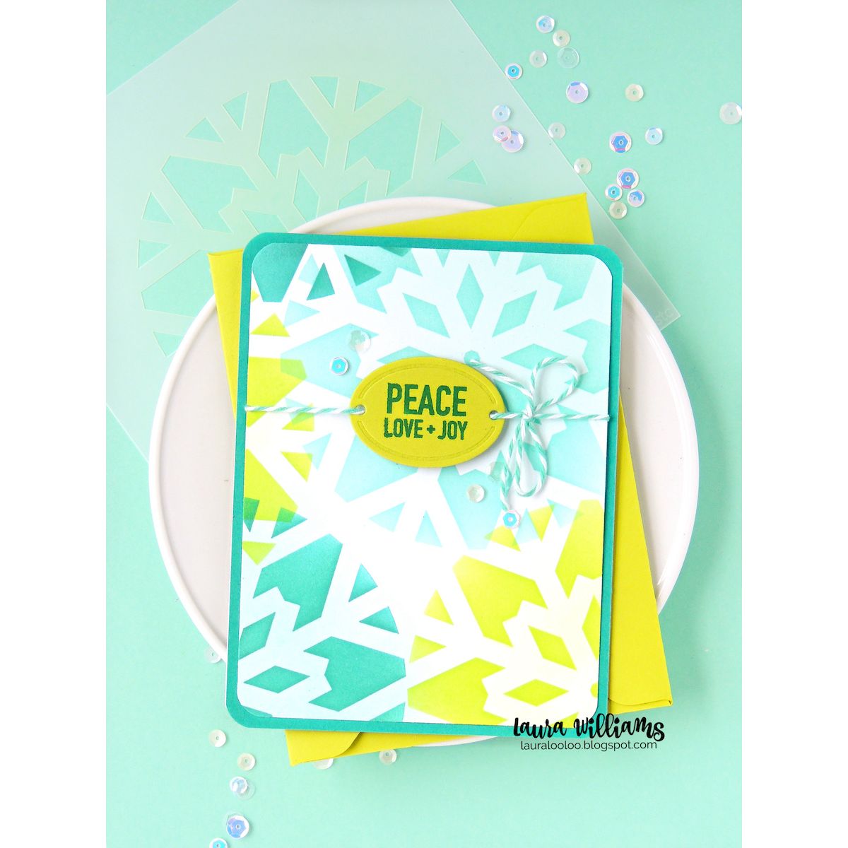 Simon Says Stamp Plaque Slides Wafer Dies 1351sdc Sugar and Spice Holiday Card | color-code:ALT01