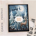 Simon Says Stamps and Dies Plaque Slides set1073ls Sugar and Spice Christmas Card
