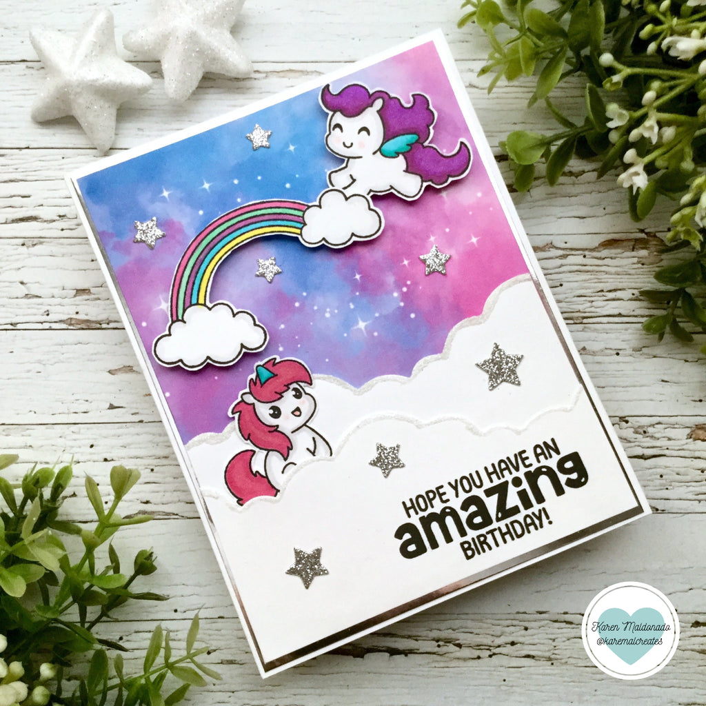 Simon Says Stamps and Dies Pocket Ponies set1006pp Friend Like You Birthday Card