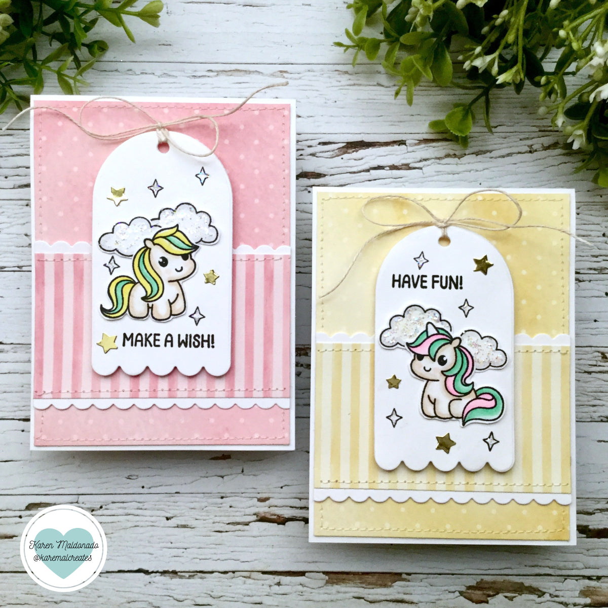 Simon Says Stamps and Dies Pocket Ponies set1006pp Friend Like You Birthday Cards