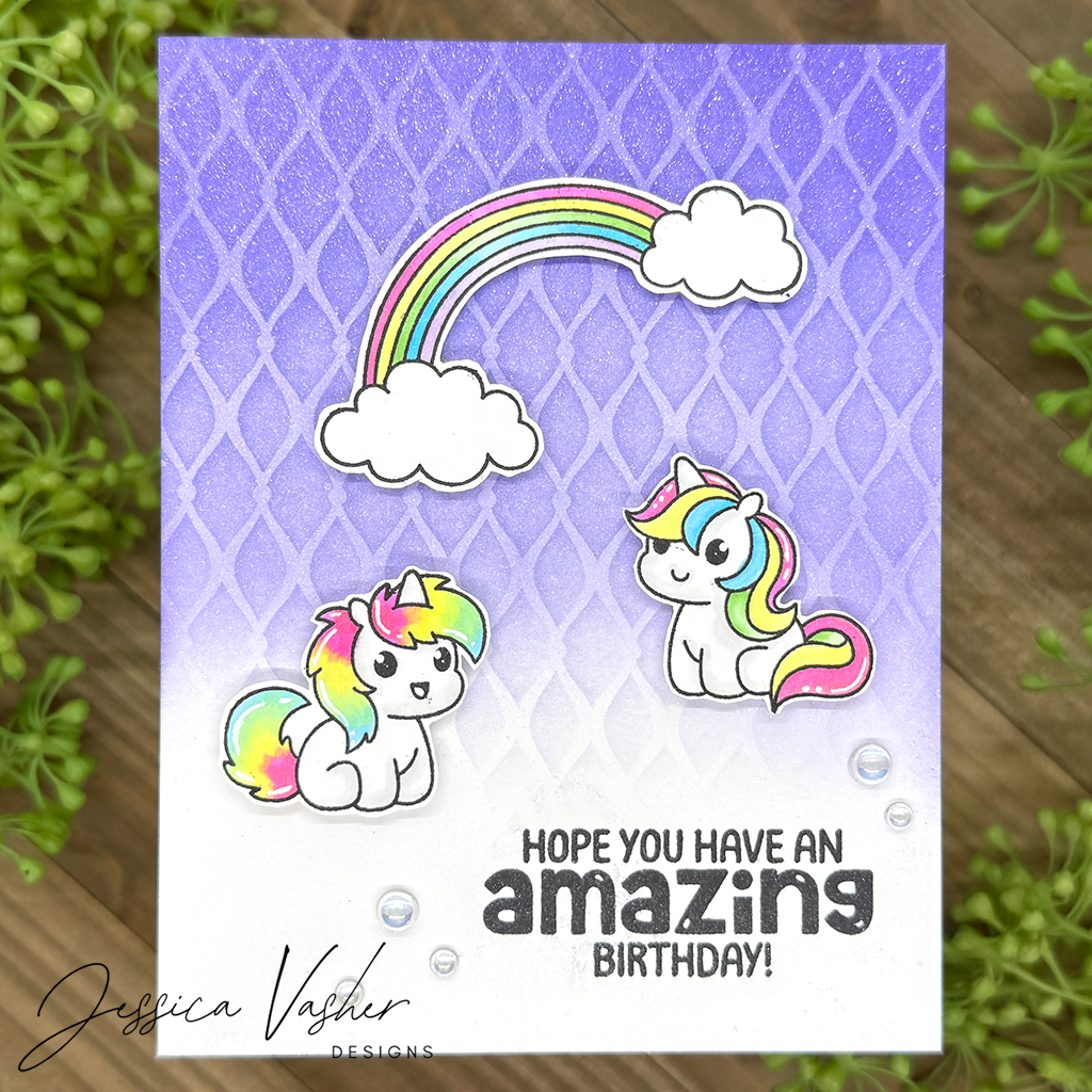 Simon Says Stamps and Dies Pocket Ponies set1006pp Friend Like You Birthday Card
