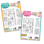 Polkadoodles Garden Therapy Stamp and Die Bundle