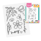 Polkadoodles Hey Lovely Clear Stamps pd8851