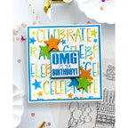 Polkadoodles OMG Birthday Clear Stamps pd8832 celebrate