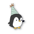 Poppy Stamps Birthday Penguin Dies 2701