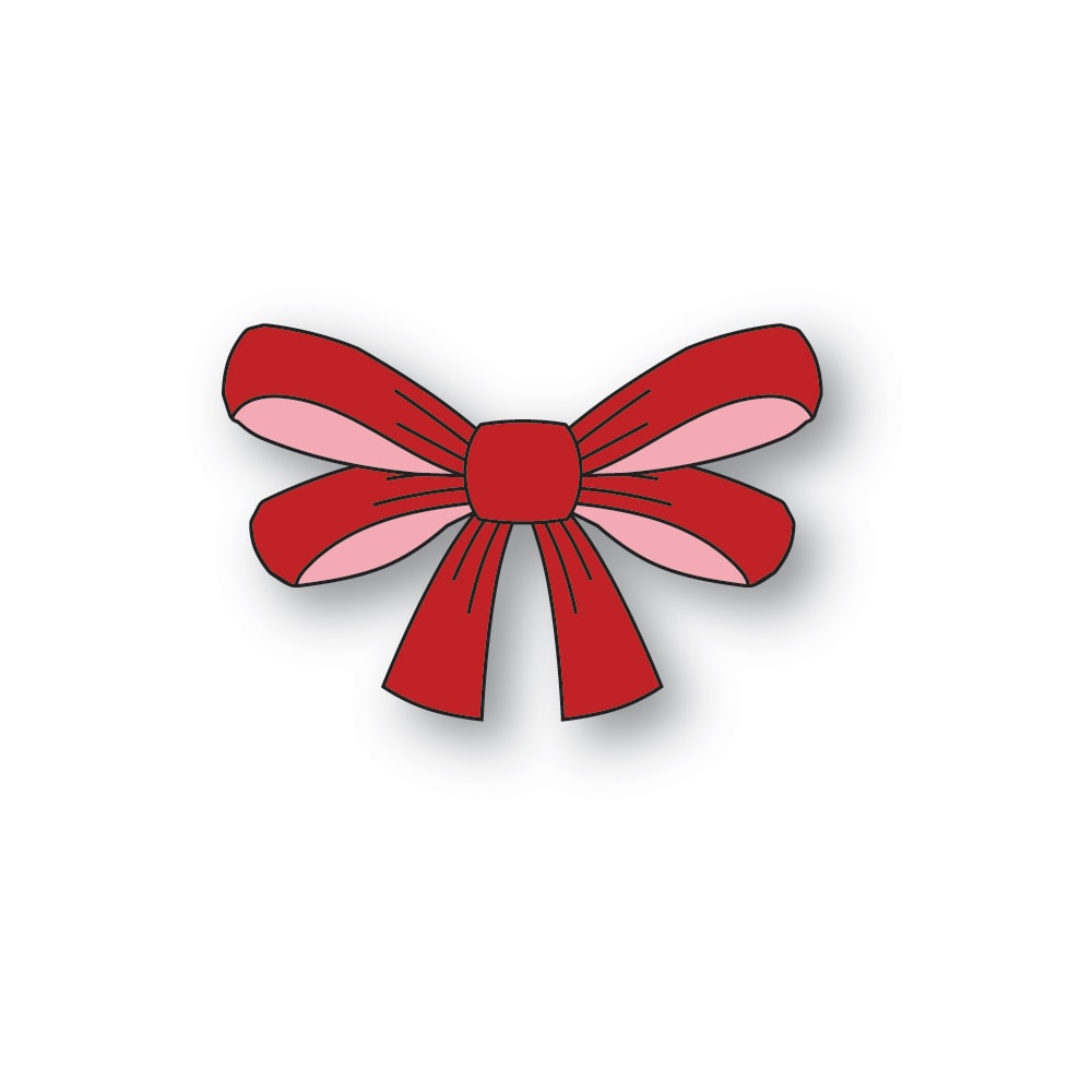 Poppy Stamps Cute Bow Dies 2753
