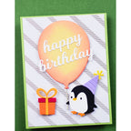 Poppy Stamps Fancy Gift Dies 2694 penguin