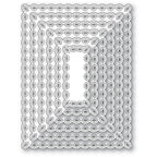 Poppy Stamps Fine Eyelet Frames Dies 2764