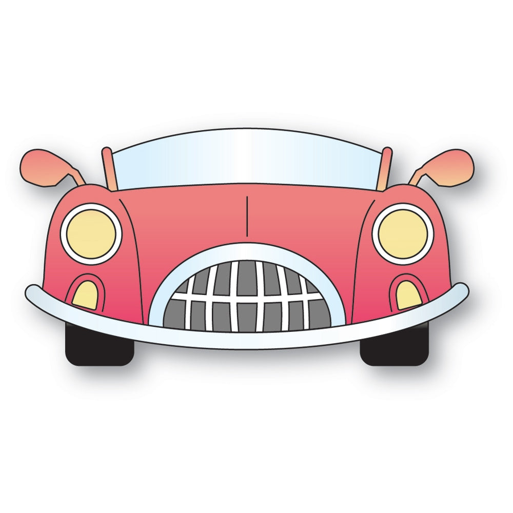 Poppy Stamps Joyride Car Dies 2697