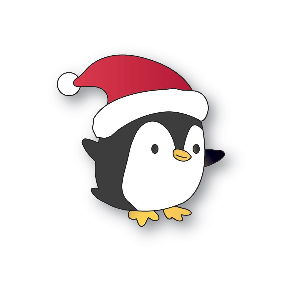 Poppy Stamps Santa Penguin Dies 2797