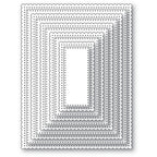 Poppy Stamps Scalloped Pinpoint Frames Dies 2751