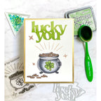 Simon Says Stamp Pot o' Gold Wafer Dies 1023sdc Splendor St. Patrick's Day Card | color-code:ALT02