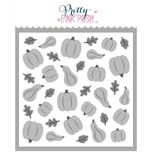 Pretty Pink Posh Autumn Harvest Layered Stencils