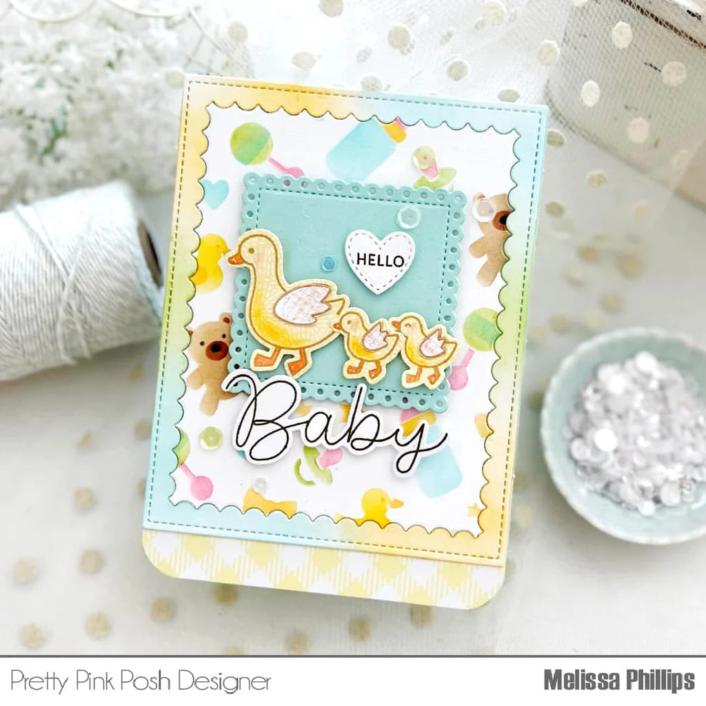 Pretty Pink Posh Baby Animals Dies ducks
